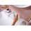 Bateria umywalkowa z kompletem odpływowym biały mat Tecturis S Hansgrohe (73320700)