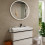 Bateria umywalkowa z kompletem odpływowym z cięgłem czarny mat Tecturis S Hansgrohe (73323670)