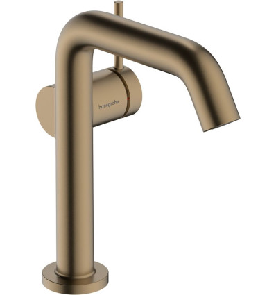 Jednouchwytowa bateria umywalkowa 150 Fine CoolStart EcoSmart+ z kompletem odpływowym Push-Open Tecturis S Hansgrohe (73340140)