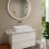 Bateria umywalkowa z wylewką 16,5 cm ścienna podtynkowa Brąz szczotkowany Tecturis S Hansgrohe (73350140)