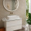 Bateria umywalkowa ścienna z wylewką podtynkowa Brąz szczotkowany Tecturis S Hansgrohe (73351140)