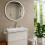 Bateria umywalkowa z obrotową wylewką i kompletem odpływowym brąz szczotkowany Tecturis S Hansgrohe (73364140)