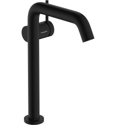 Bateria umywalkowa 240 Fine CoolStart z korkiem czarny mat Tecturis S Hansgrohe (73373670)