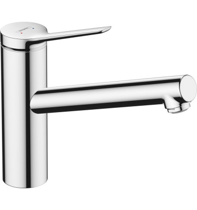 Bateria kuchenna do bezciśnieniowych podgrzewaczy wody chrom Zesis M33 Hansgrohe (74806000)