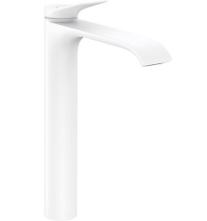 Bateria umywalkowa z kompletem odpływowym z cięgłem biały mat Vivenis Hansgrohe (75040700)