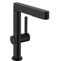 Bateria umywalkowa z wyciąganą wylewką Czarny Mat Finoris Hansgrohe (76063670)