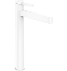 Bateria umywalkowa do umywalek nablatowych z kompletem odpływowym biały mat Finoris Hansgrohe (76070700)