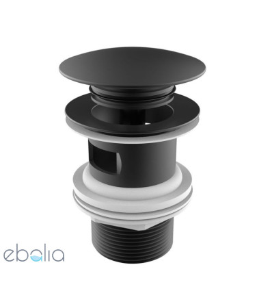 Korek uniwersalny click-clack Brushed Titanium Black Aqua Roca (A5054015NM)