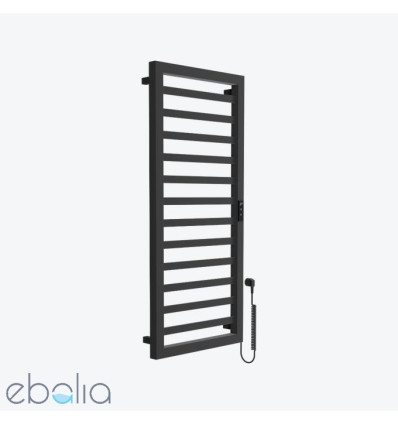 Grzejnik łazienkowy elektryczny 115x50 cm Brego Smart czarny mat Excellent (GREX.BRS115.BL)