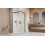 Kabina prysznicowa 70x70 Idea Brushed GunMetal KDD Radaway (387065-92-01L + 387065-92-01R)