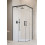 Kabina prysznicowa 70x70 Idea Brushed GunMetal KDD Radaway (387065-92-01L + 387065-92-01R)