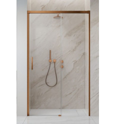 Drzwi prysznicowe 100 Idea Brushed Copper DWJ Radaway (387014-93-01R)