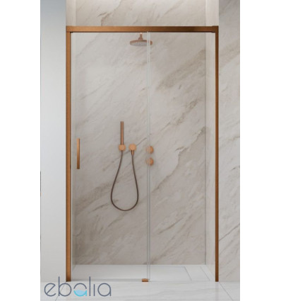 Drzwi prysznicowe 100 Idea Brushed Copper DWJ Radaway (387014-93-01R)
