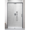 Drzwi prysznicowe 100 Idea Brushed GunMetal DWJ Radaway (387014-92-01L)