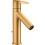 Jednouchwytowa bateria umywalkowa 100 CoolStart z kompletem odpływowym z cięgłem Złoty Optyczny AXOR Starck Axor (10007250)