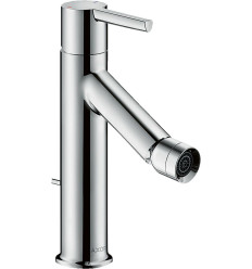 Jednouchwytowa bateria bidetowa z kompletem odpływowym z cięgłem Chrom AXOR Starck Axor (10214000)
