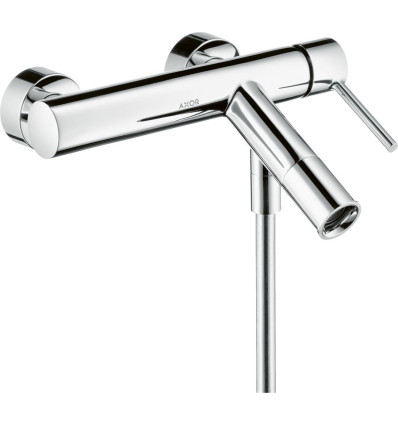 Jednouchwytowa bateria wannowa z uchwytem Pin, natynkowa Chrom AXOR Starck Axor (10411000)