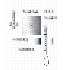 ShowerHeaven 720/720 3jet bez oświetlenia Stal Szlachetna Optyczna AXOR ShowerSolutions Axor (10625800)