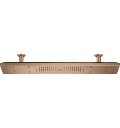 ShowerHeaven 1200/300 4jet z oświetleniem 3500K Czerwony Złoty Szczotkowany AXOR ShowerSolutions Axor (10628310)