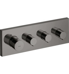 Moduł termostatyczny 360/120 do 3 odbiorników, podtynkowy Czarny Chrom Polerowany AXOR ShowerSolutions Axor (10751330)
