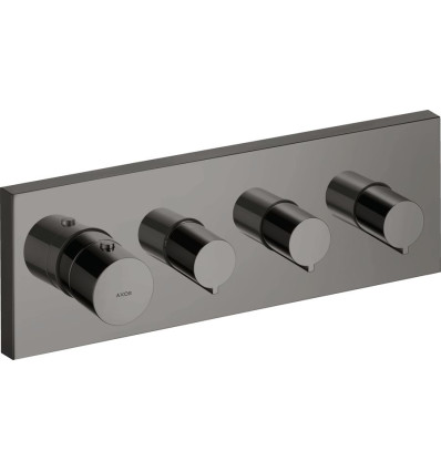 Moduł termostatyczny 360/120 do 3 odbiorników, podtynkowy Czarny Chrom Polerowany AXOR ShowerSolutions Axor (10751330)