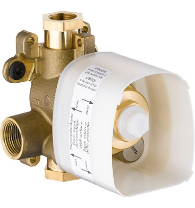 Zestaw podstawowy do modułu termostatycznego 120/120, podtynkowy AXOR ShowerSolutions Axor (10754180)