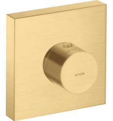 Bateria termostatyczna 120/120, kwadratowy, podtynkowa Złoty Optyczny Szczotkowany AXOR ShowerSolutions Axor (10755250)