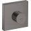 Bateria termostatyczna 120/120, kwadratowy, podtynkowa Czarny Chrom Szczotkowany AXOR ShowerSolutions Axor (10755340)