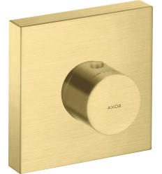 Bateria termostatyczna 120/120, kwadratowy, podtynkowa Mosiądz Szczotkowany AXOR ShowerSolutions Axor (10755950)