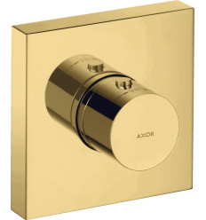 Bateria termostatyczna 120/120, kwadratowy, podtynkowa Złoty Optyczny Polerowany AXOR ShowerSolutions Axor (10755990)
