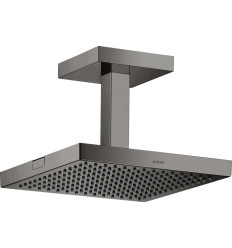 Głowica prysznicowa 240/240 1jet z przyłączem sufitowym Czarny Chrom Polerowany AXOR ShowerSolutions Axor (10929330)
