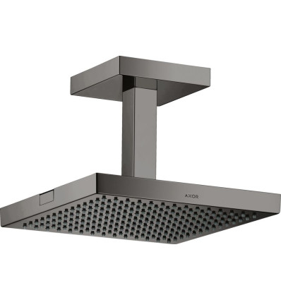 Głowica prysznicowa 240/240 1jet z przyłączem sufitowym Czarny Chrom Polerowany AXOR ShowerSolutions Axor (10929330)