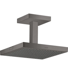 Głowica prysznicowa 240/240 1jet z przyłączem sufitowym Czarny Chrom Szczotkowany AXOR ShowerSolutions Axor (10929340)
