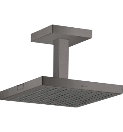 Głowica prysznicowa 240/240 1jet z przyłączem sufitowym Czarny Chrom Szczotkowany AXOR ShowerSolutions Axor (10929340)