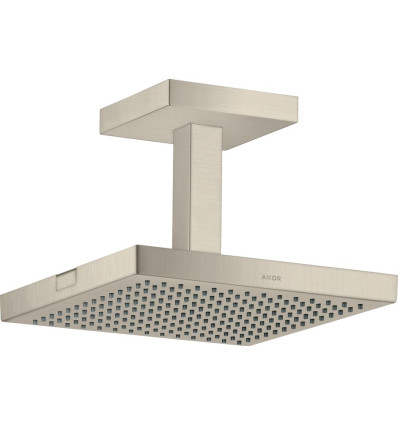 Głowica prysznicowa 240/240 1jet z przyłączem sufitowym Nikiel Szczotkowany AXOR ShowerSolutions Axor (10929820)