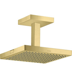 Głowica prysznicowa 240/240 1jet z przyłączem sufitowym Mosiądz Szczotkowany AXOR ShowerSolutions Axor (10929950)