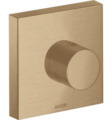 Zawór odcinająco-przełączający Trio/Quattro 120/120, podtynkowy Brąz Szczotkowany AXOR ShowerSolutions Axor (10932140)