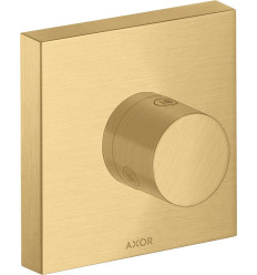 Zawór odcinająco-przełączający Trio/Quattro 120/120, podtynkowy Złoty Optyczny Szczotkowany AXOR ShowerSolutions Axor (10932250)