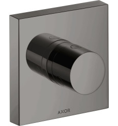 Zawór odcinająco-przełączający Trio/Quattro 120/120, podtynkowy Czarny Chrom Polerowany AXOR ShowerSolutions Axor (10932330)