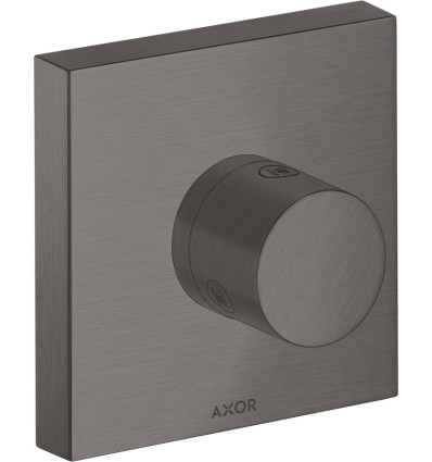 Zawór odcinająco-przełączający Trio/Quattro 120/120, podtynkowy Czarny Chrom Szczotkowany AXOR ShowerSolutions Axor (10932340)