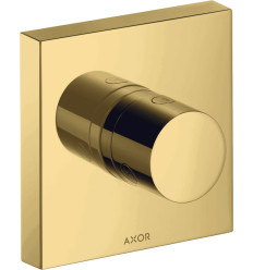 Zawór odcinająco-przełączający Trio/Quattro 120/120, podtynkowy Złoty Optyczny Polerowany AXOR ShowerSolutions Axor (10932990)