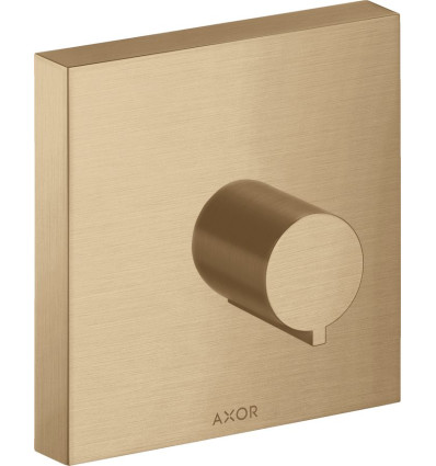 Zawór odcinający 120/120, podtynkowy Brąz Szczotkowany AXOR ShowerSolutions Axor (10972140)