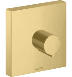 Zawór odcinający 120/120, podtynkowy Złoty Optyczny Szczotkowany AXOR ShowerSolutions Axor (10972250)