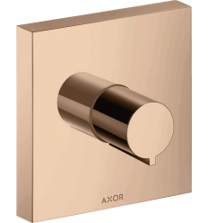 Zawór odcinający 120/120, podtynkowy Czerwony Złoty Polerowany AXOR ShowerSolutions Axor (10972300)