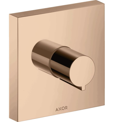 Zawór odcinający 120/120, podtynkowy Czerwony Złoty Polerowany AXOR ShowerSolutions Axor (10972300)