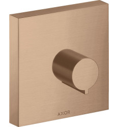Zawór odcinający 120/120, podtynkowy Czerwony Złoty Szczotkowany AXOR ShowerSolutions Axor (10972310)