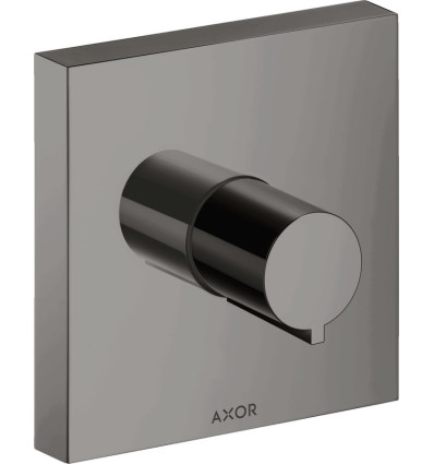Zawór odcinający 120/120, podtynkowy Czarny Chrom Polerowany AXOR ShowerSolutions Axor (10972330)