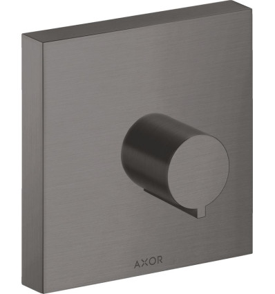 Zawór odcinający 120/120, podtynkowy Czarny Chrom Szczotkowany AXOR ShowerSolutions Axor (10972340)