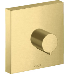 Zawór odcinający 120/120, podtynkowy Mosiądz Szczotkowany AXOR ShowerSolutions Axor (10972950)