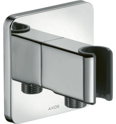 Przyłącze węża prysznicowego z uchwytem, softsquare Stal Szlachetna Optyczna AXOR ShowerSolutions Axor (11626800)